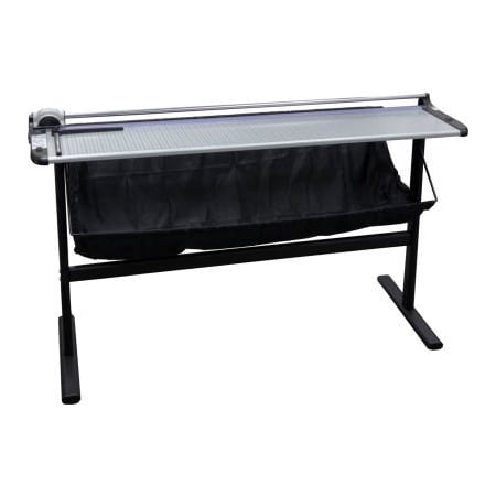 Formax United Rotary Paper Trimmer with Metal Stand - 51" Cutting Length - 10 Sheet Capacity - Gray RT51S